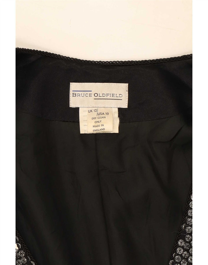 Bruce oldfield Womens Blazer Jacket UK 12 Medium Silver