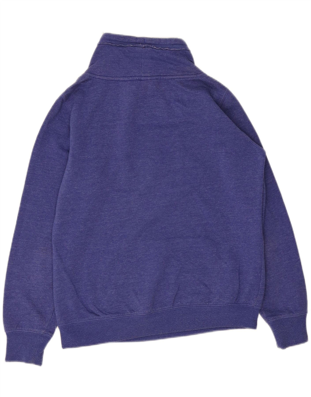 Champion Womens Graphic Sweatshirt Jumper UK 14 Medium Blue Cotton