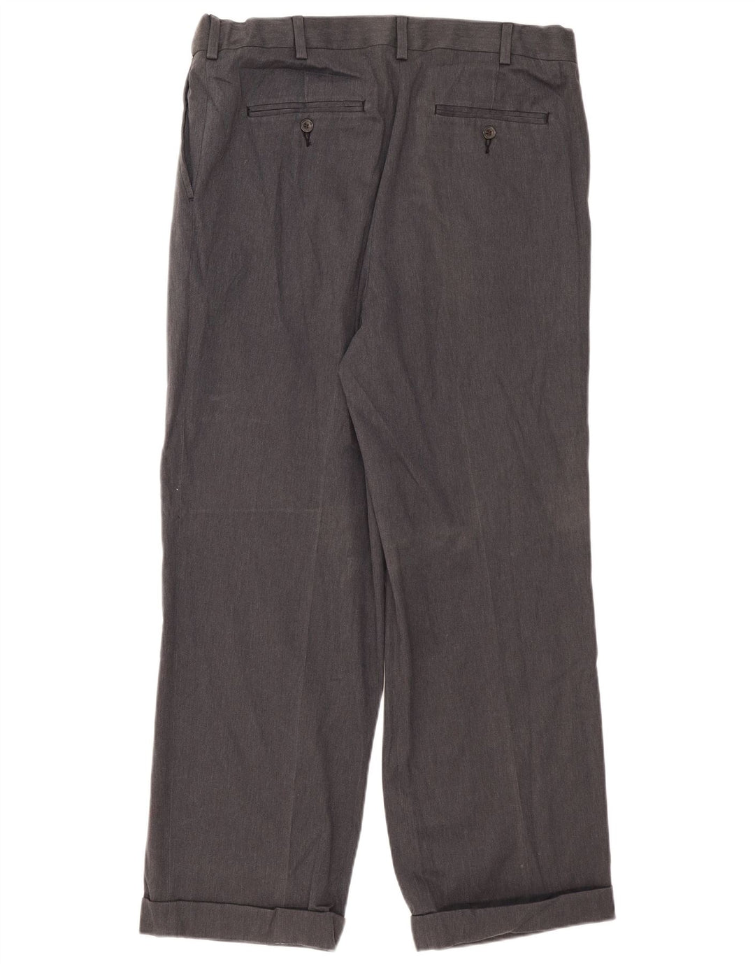 Eddie Bauer Mens Pegged Chino Trousers W36 L31 Grey Classic