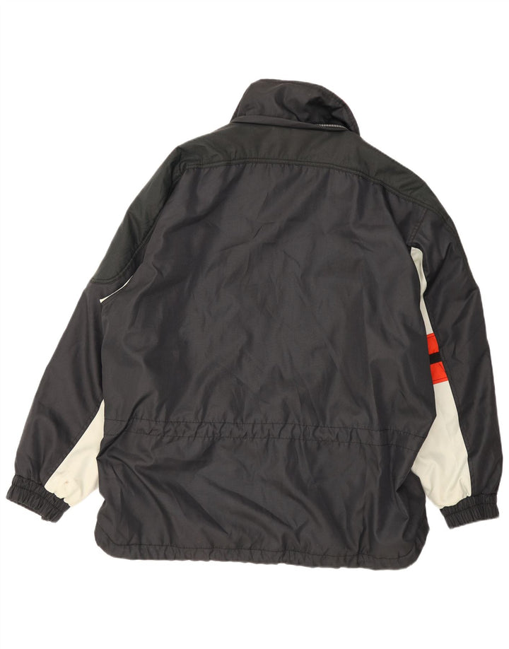 Think Pink Mens Hooded Regular Fit Ski Jacket IT 54 2XL Black Colourblock