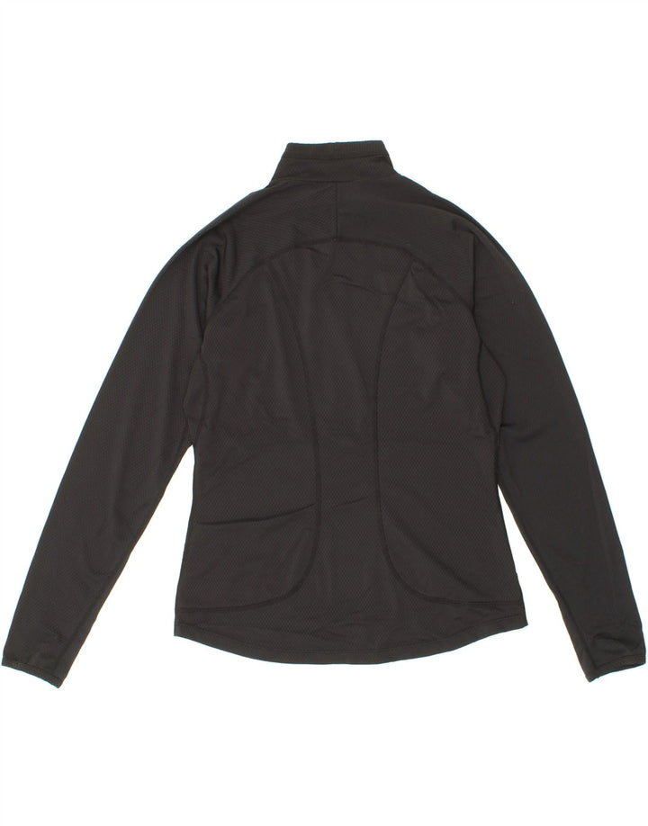 MOUNTAIN EQUIPMENT Womens Pullover Tracksuit Top UK 12 Medium Black Nylon Vintage Mountain Equipment and Second-Hand Mountain Equipment from Messina Hembry 