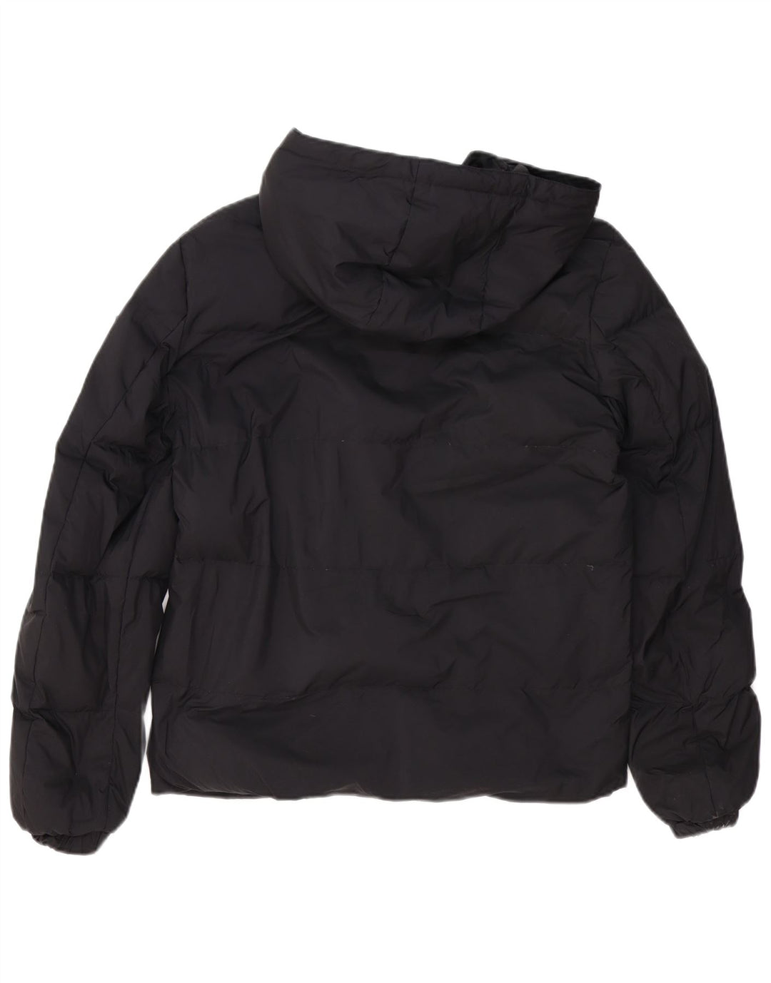 CALVIN KLEIN JEANS Mens Hooded Padded Jacket UK 34 XS Black Polyester