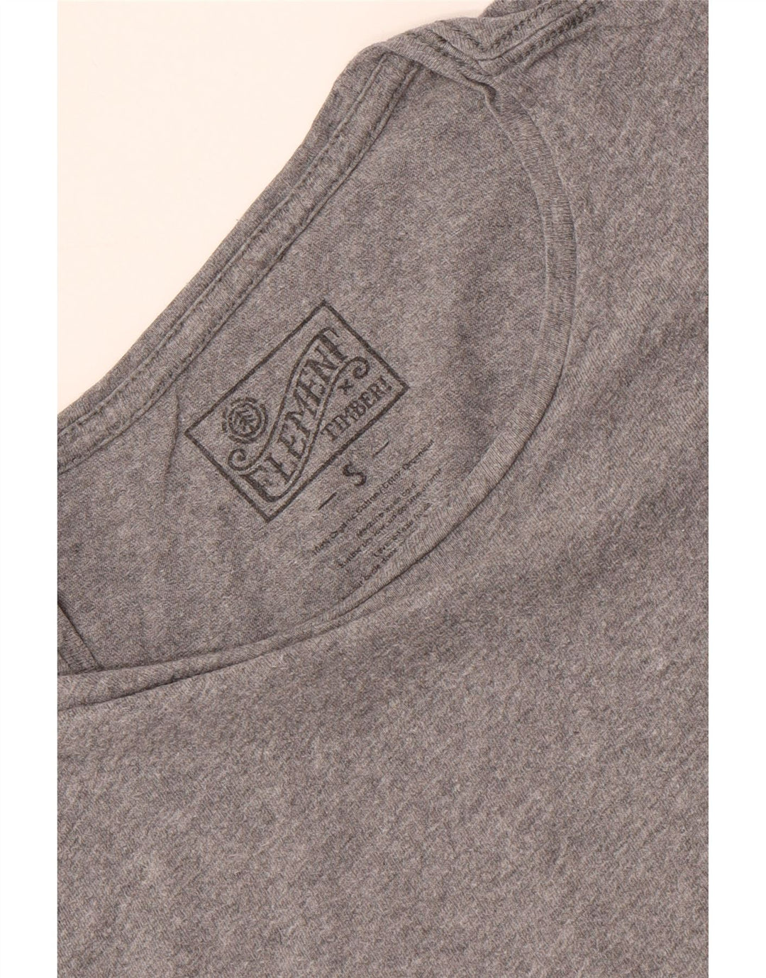 Element Mens Graphic T-Shirt Top Small Grey
