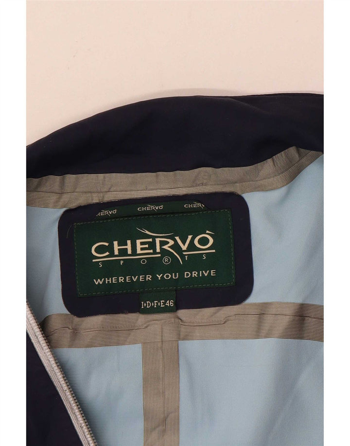 Chervo Mens Gilet IT 46 Small Navy Blue