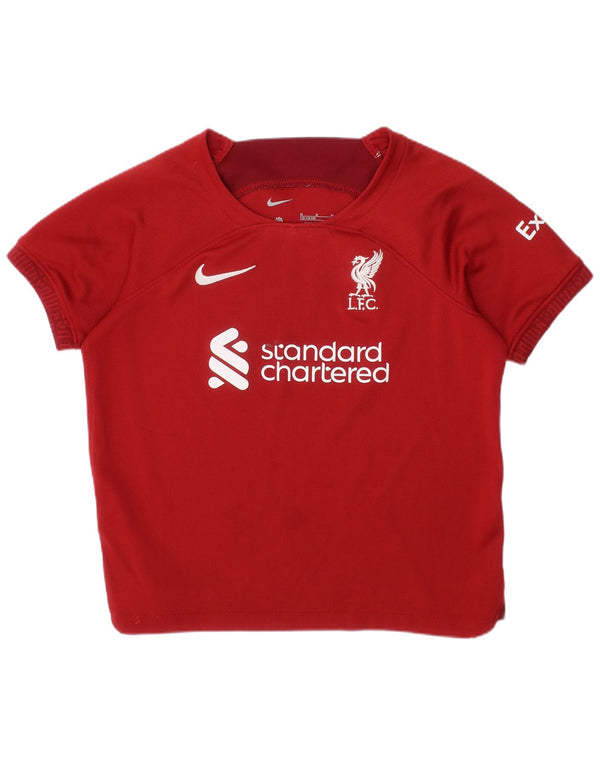 Nike Boys Liverpool Graphic T-Shirt Top 5-6 Years Red