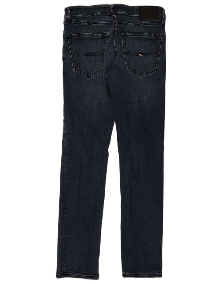 Tommy Hilfiger Mens Slim Jeans W32 L32 Navy Blue Cotton