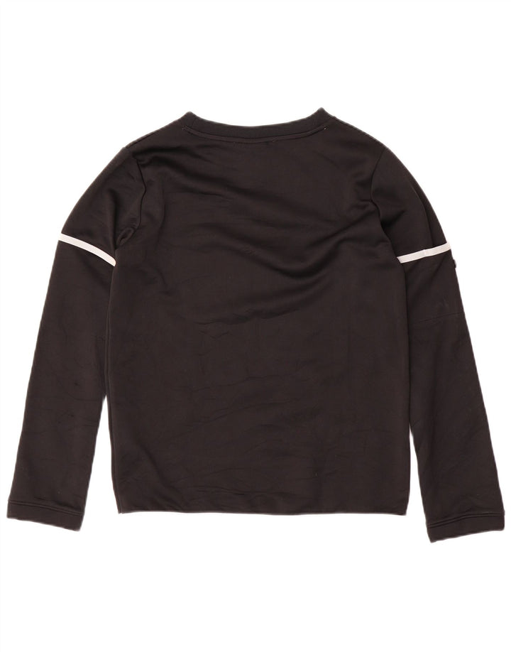 NIKE Boys Graphic Full Tracksuit 12-13 Years Large Black