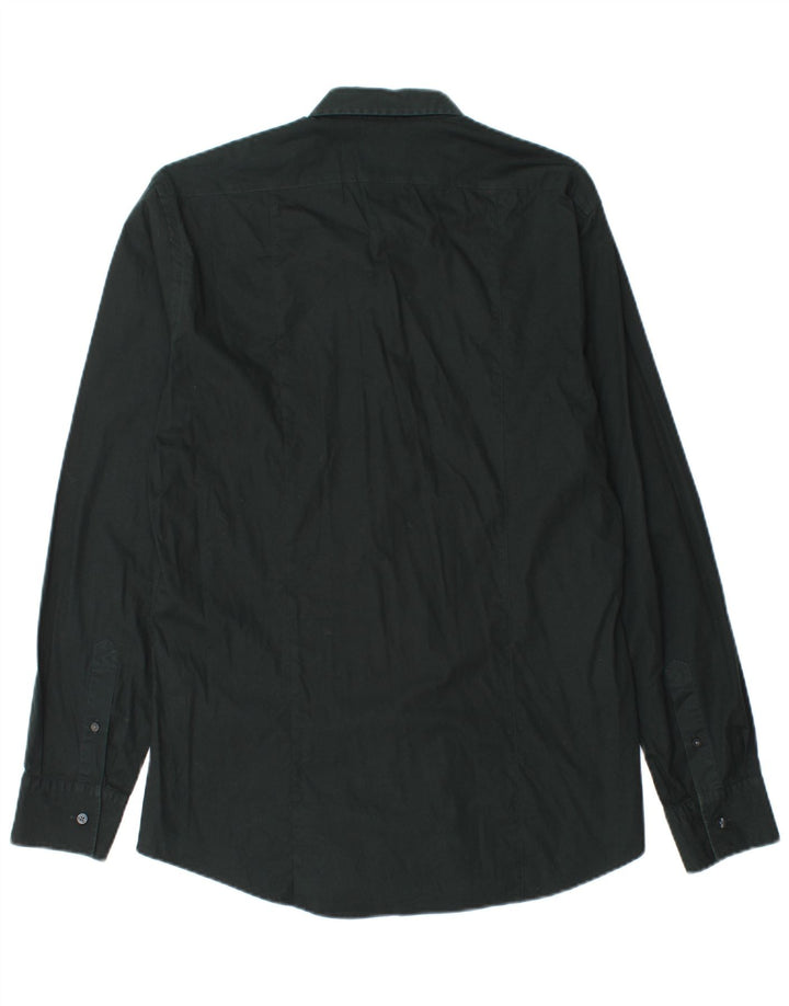 Calvin Klein Mens Slim Fit Shirt Large Green