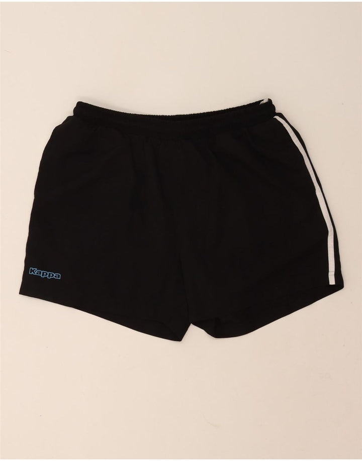 Kappa Mens Sport Shorts XL Black Polyester