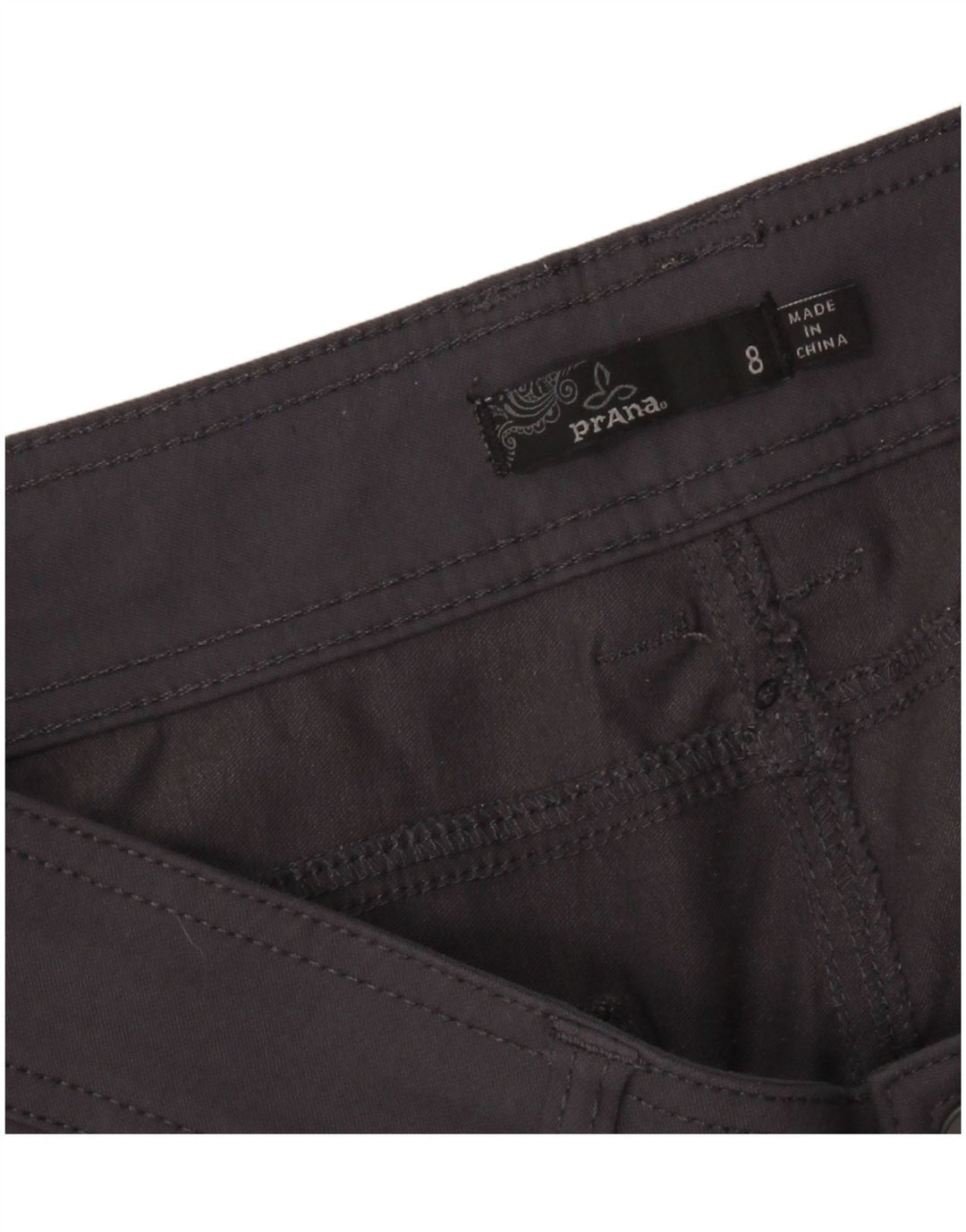 PRANA Womens Cargo Shorts US 8 Medium W32 Grey