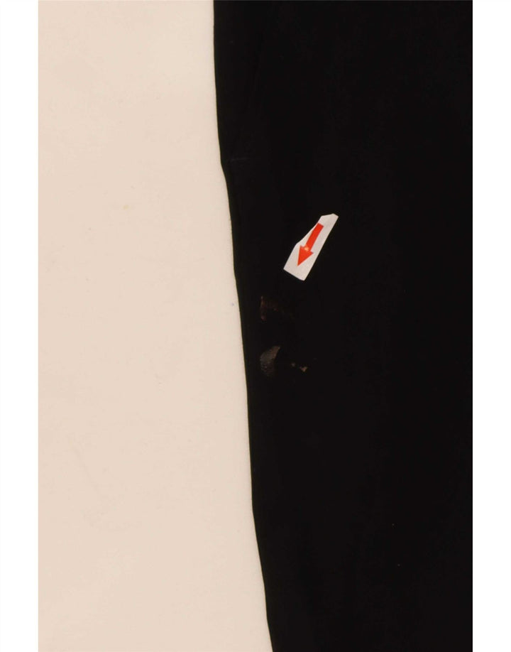 Marks & Spencer Mens Regular Fit Suit Trousers W32 L31 Black Polyester