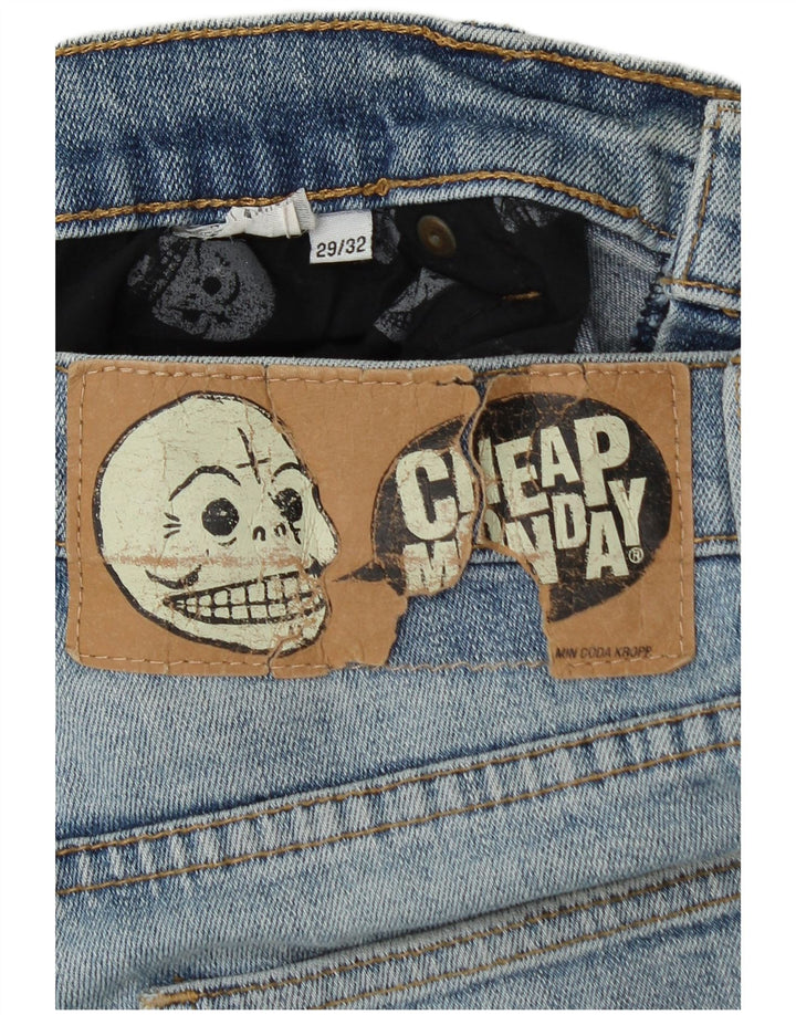 Cheap Monday Womens Skinny Jeans W29 L32 Blue