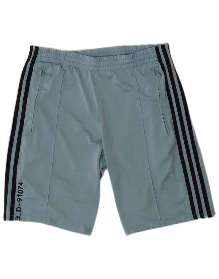 Adidas Mens Sport Shorts Small  Blue Polyester