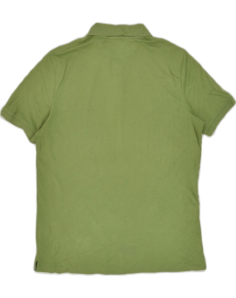 BANANA REPUBLIC Mens Polo Shirt Medium Green Cotton | Vintage Banana Republic | Thrift | Second-Hand Banana Republic | Used Clothing | Messina Hembry 