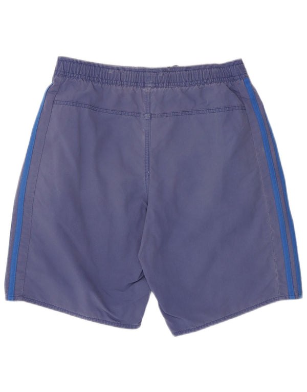 ADIDAS Mens Sport Shorts Small  Blue Polyester