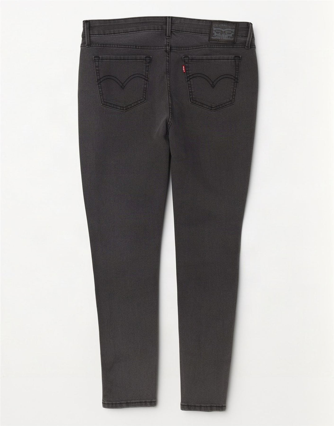 Levi's Womens 711 Skinny Jeans W27 L27 Grey Cotton