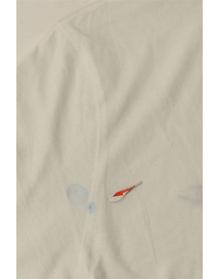 Nike Mens T-Shirt Top Small White Cotton
