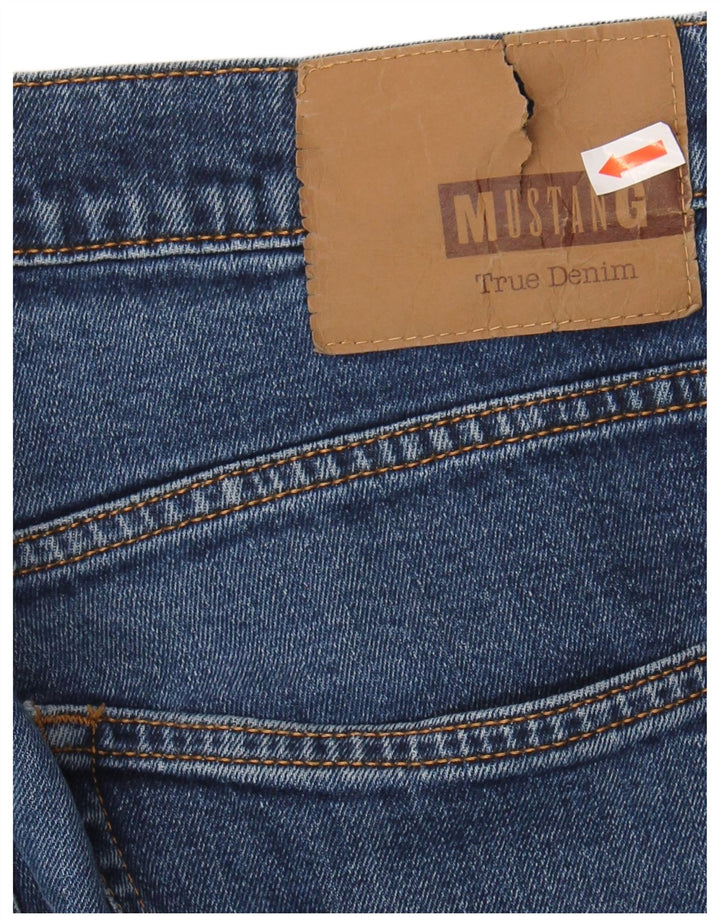 MUSTANG Mens Straight Jeans W38 L29 Blue