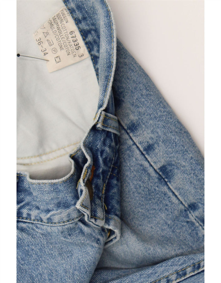 LEE Mens Riders Denim Shorts W36 Large Blue Cotton Vintage Lee and Second-Hand Lee from Messina Hembry 