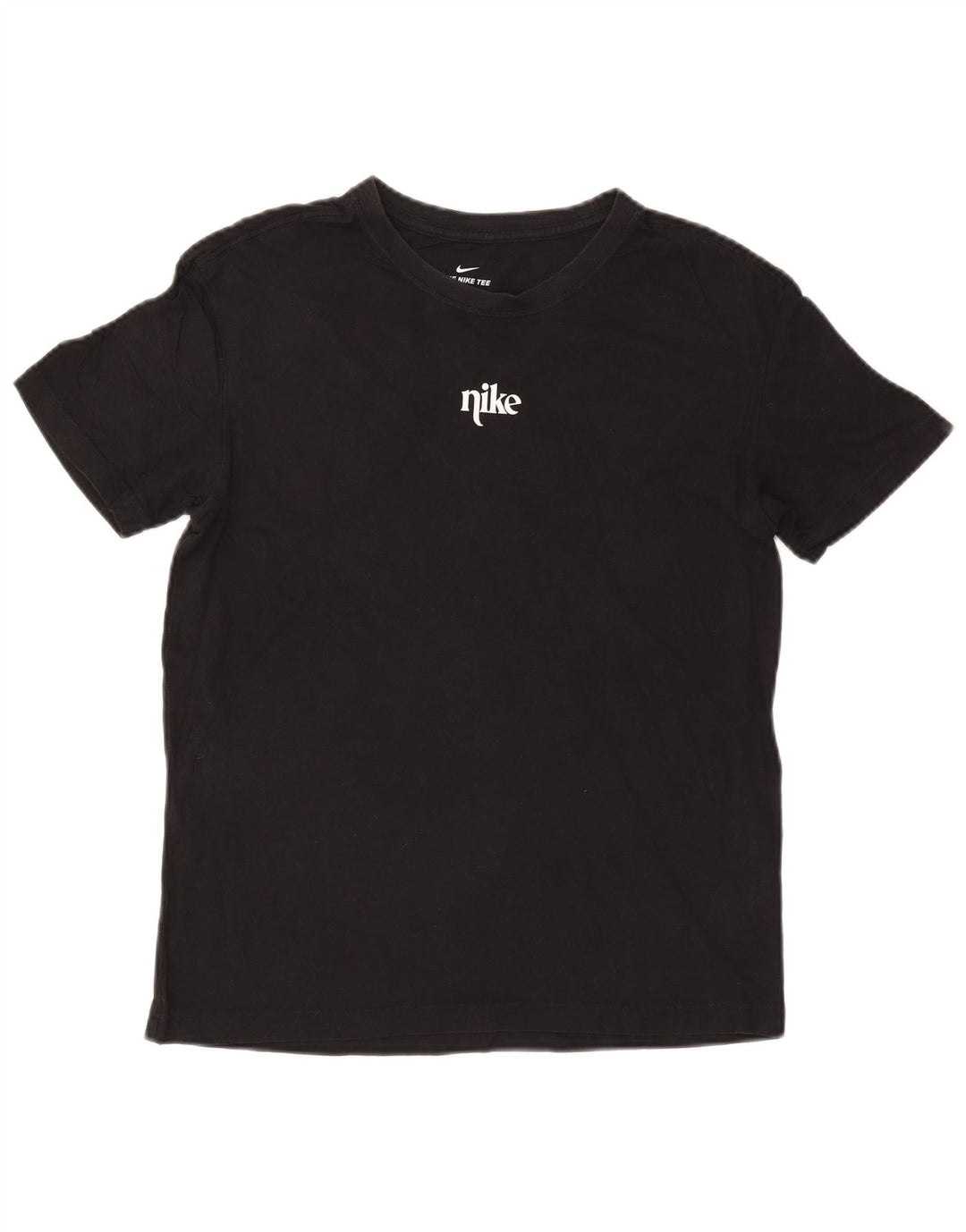 Nike Mens Graphic T-Shirt Top Small Black Cotton