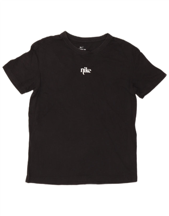 Nike Mens Graphic T-Shirt Top Small Black Cotton