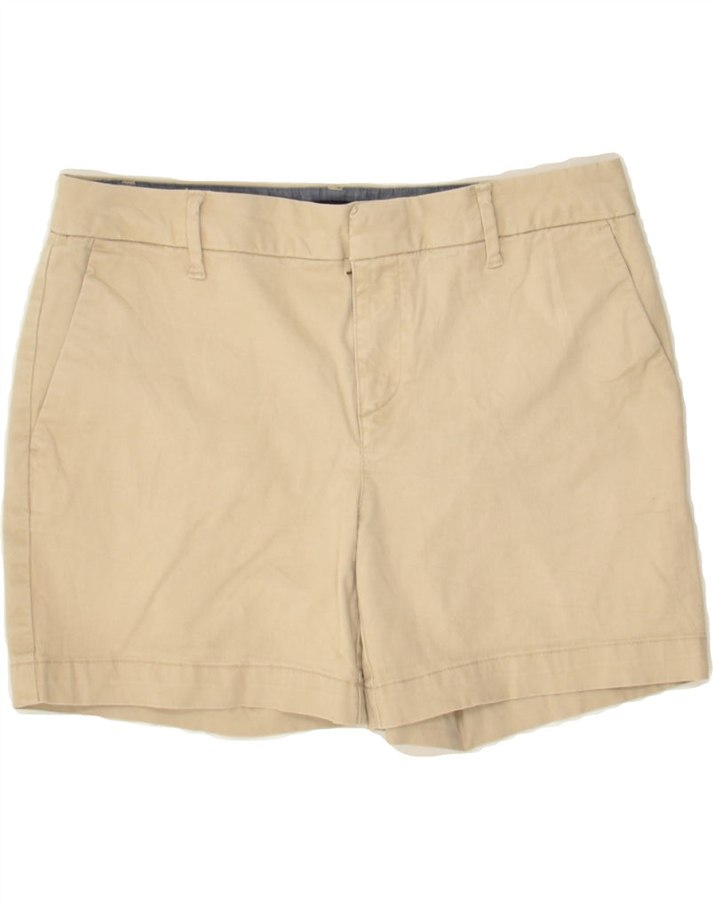 TOMMY HILFIGER Womens Chino Shorts US 4 Small W27 Beige Cotton | Vintage Tommy Hilfiger | Thrift | Second-Hand Tommy Hilfiger | Used Clothing | Messina Hembry 