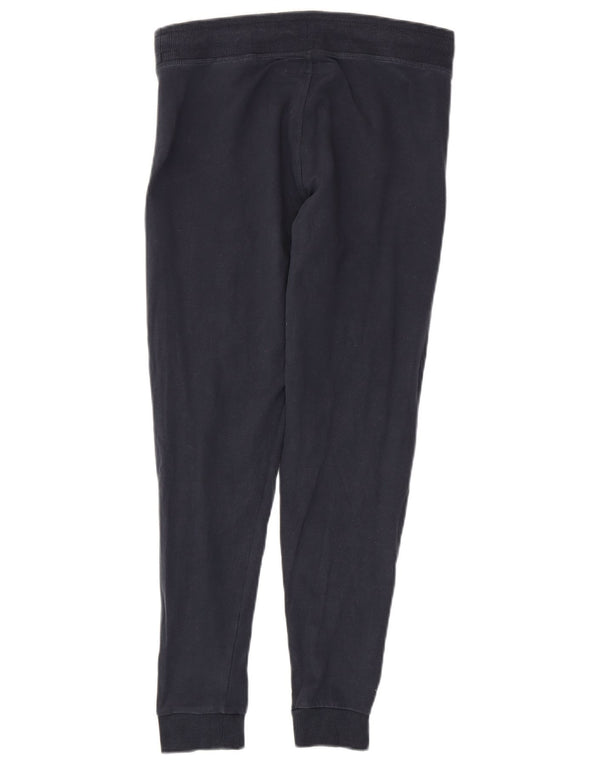 Jack Wills Womens Graphic Tracksuit Trousers Joggers UK 12 Medium Navy Blue