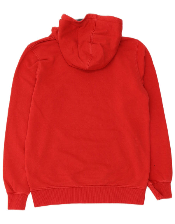 Champion Boys Graphic Hoodie Jumper 11-12 Years Large Red