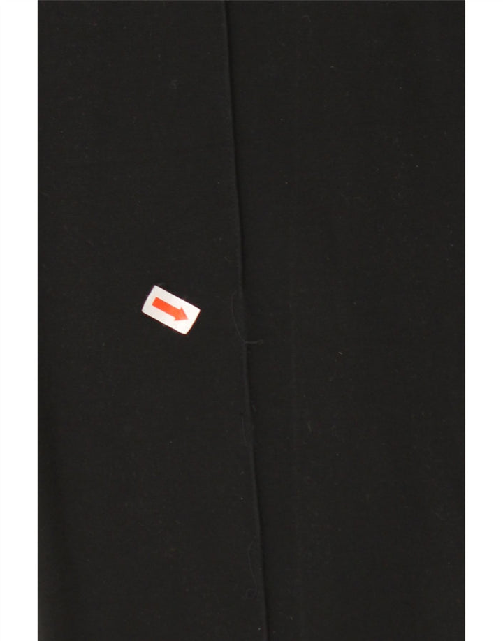 MOSCHINO Womens Cheap and Chic Casual Trousers UK 12 Medium W32 L29 Black