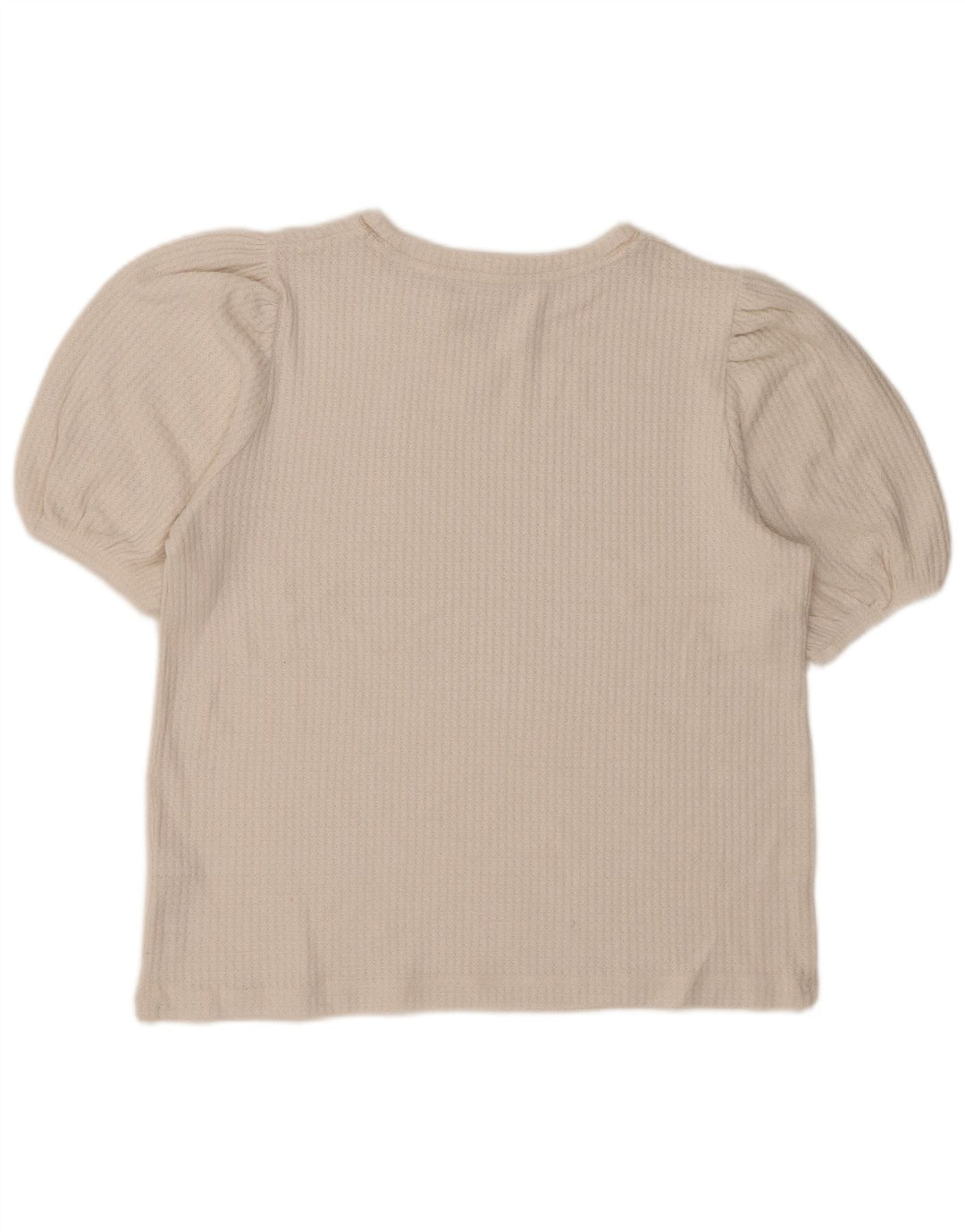 Marks & Spencer Womens Blouse Top UK 14 Medium White Viscose