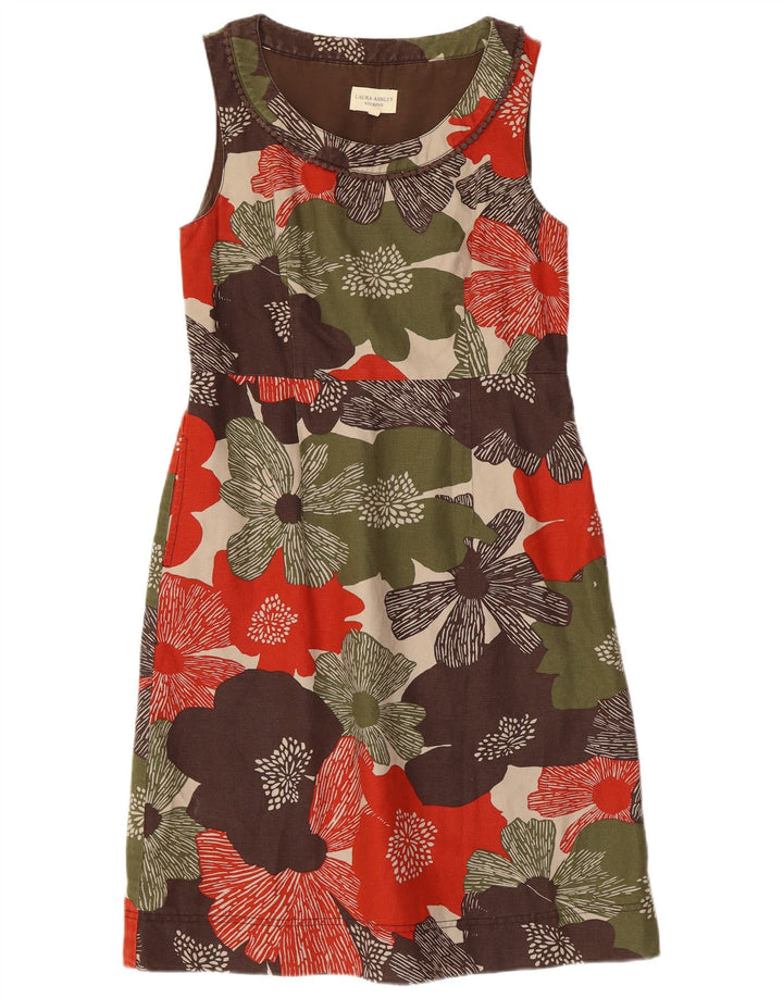 LAURA ASHLEY Womens Weekend Sheath Dress UK 12 Medium  Multicoloured