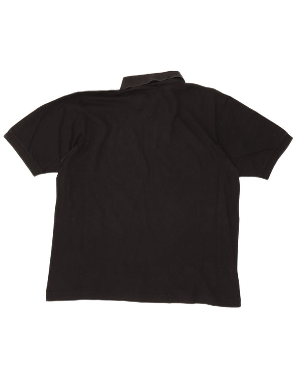 Sergio Tacchini Mens Polo Shirt XL Black