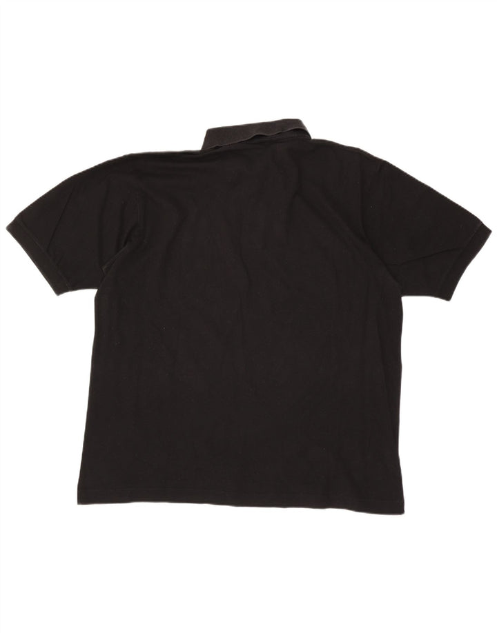 Sergio Tacchini Mens Polo Shirt XL Black