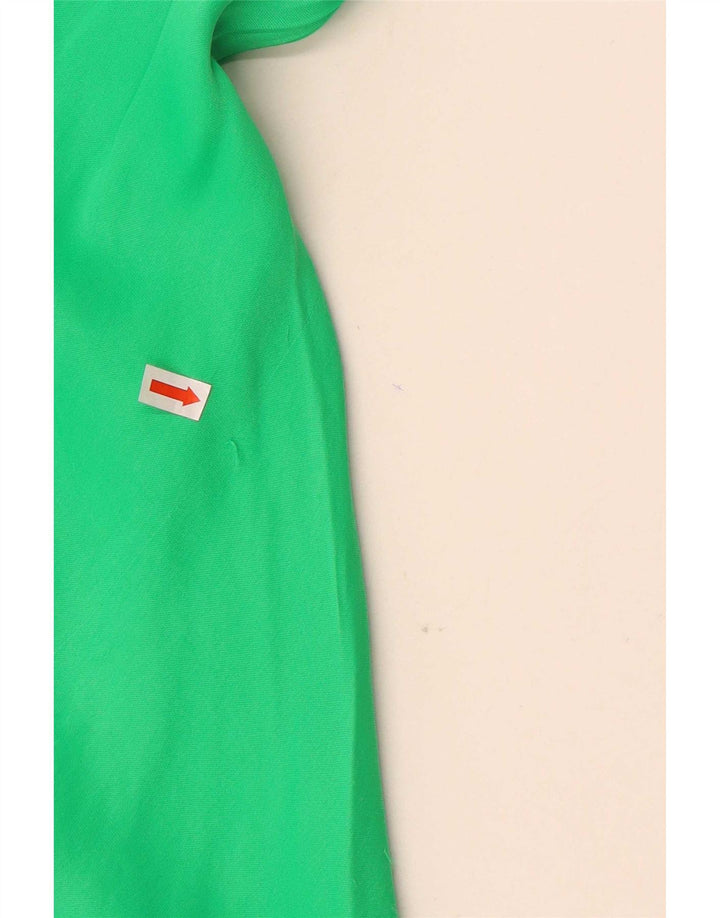 Zara Womens Mini Sundress UK 10 Small Green Viscose