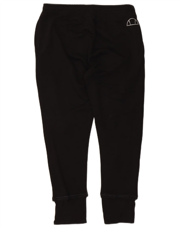 Ellesse Mens Tracksuit Trousers Joggers XL Black Cotton