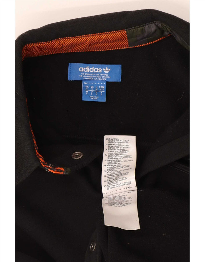 Adidas Mens Shirt Small Black Polyester