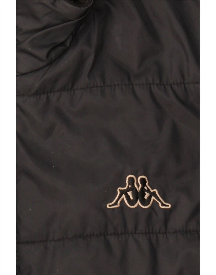 Kappa Mens Padded Jacket UK 40 Large Black