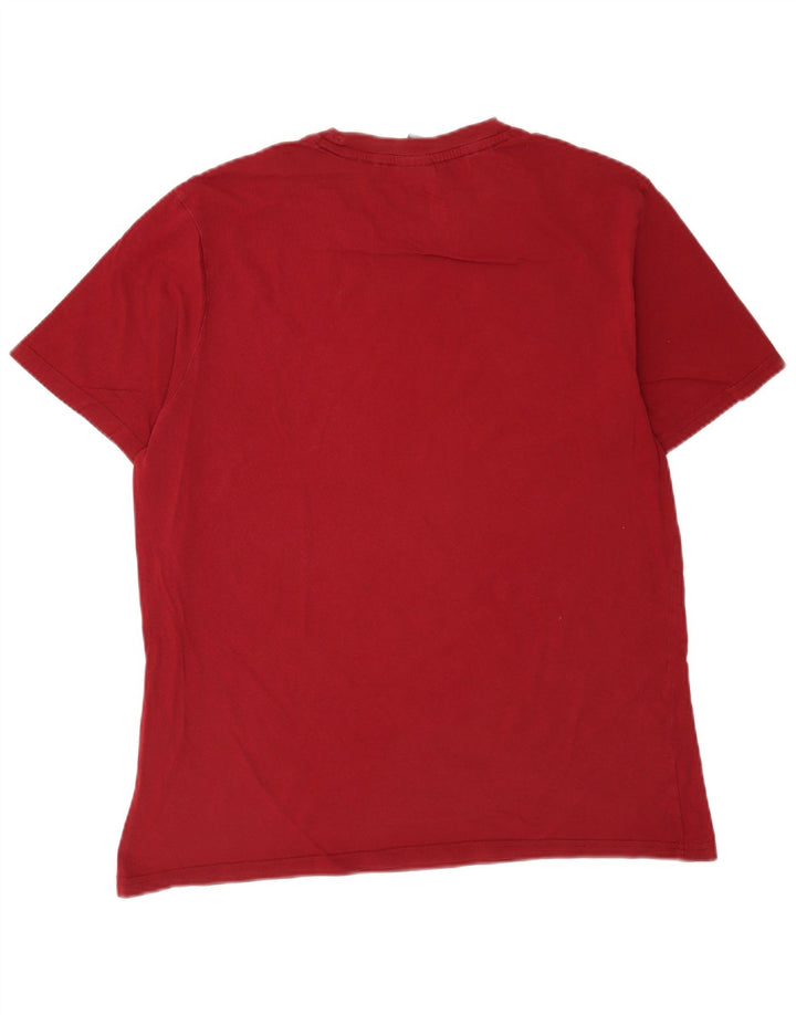 Champion Mens T-Shirt Top XL Maroon