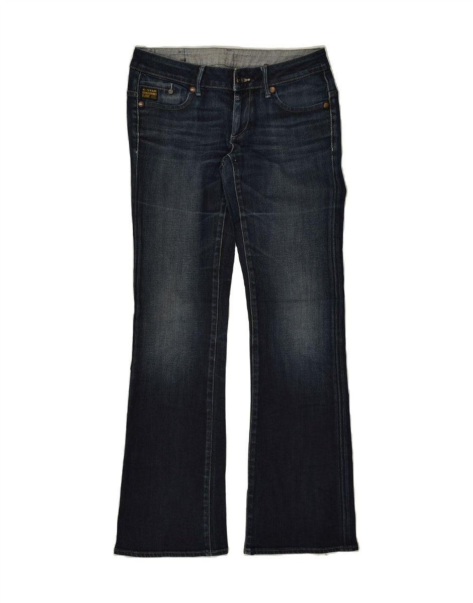 G STAR Bootcut-jeans voor dames W34 L33 marineblauw | Vintage en ...