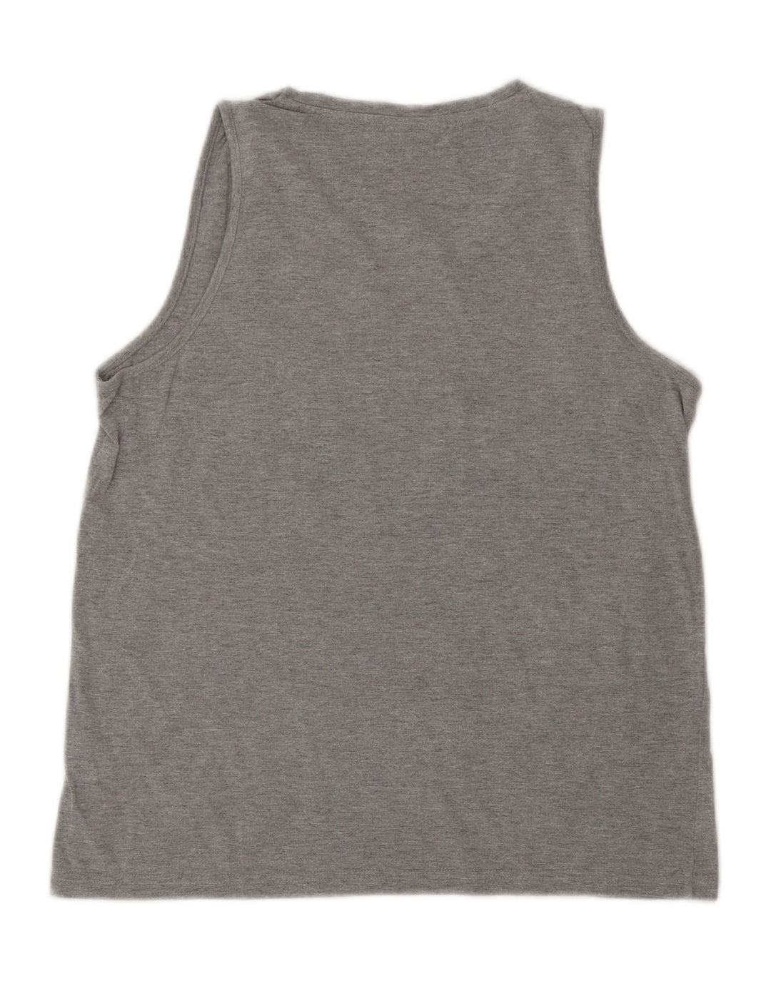 UMBRO Womens Vest Top UK 14 Large Grey Cotton