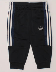 ADIDAS Baby Boys Joggers Tracksuit Trousers 9-12 Months  Black Polyester