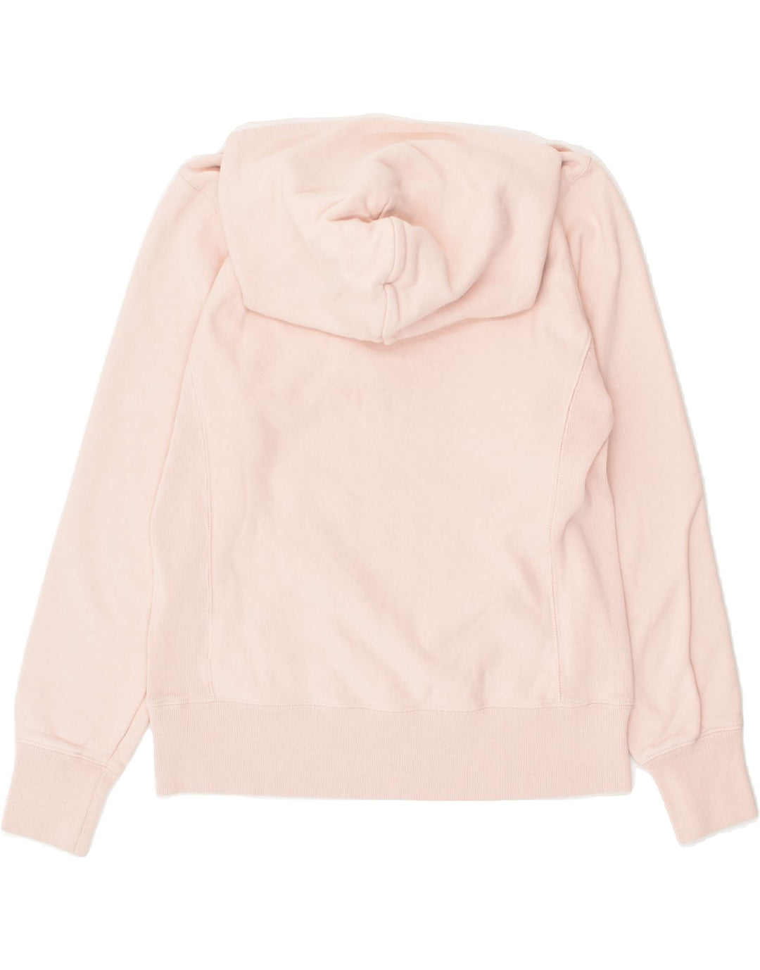 CHAMPION Womens Graphic Hoodie Jumper UK 16 Large Pink Cotton | Vintage Champion | Thrift | Second-Hand Champion | Used Clothing | Messina Hembry 