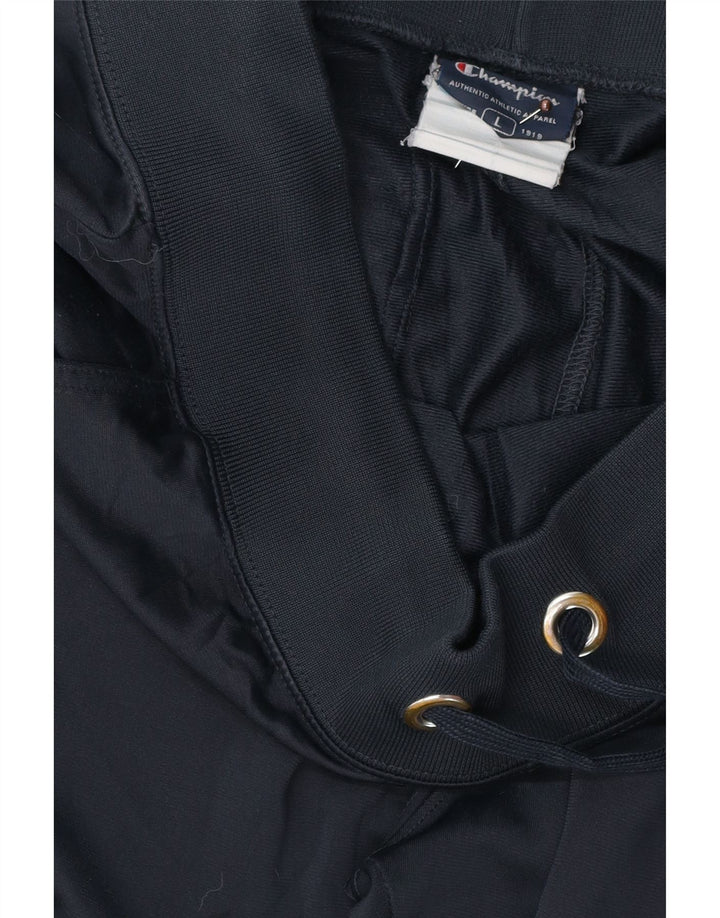 CHAMPION Womens Tracksuit Trousers Joggers UK 16 Large  Navy Blue