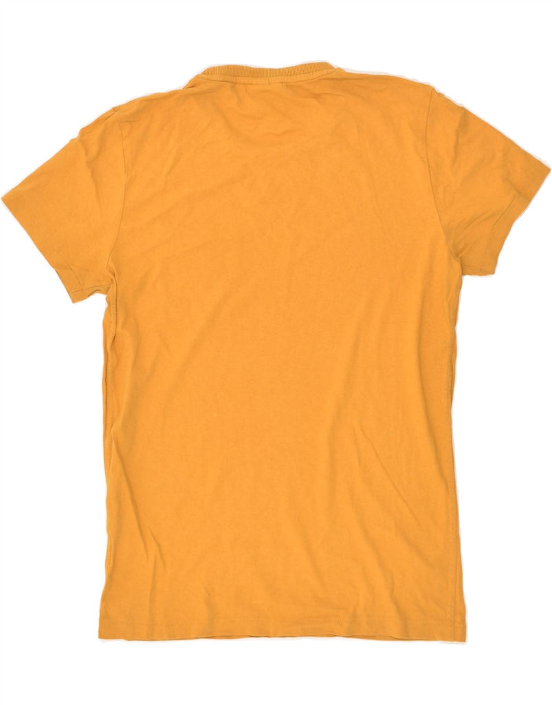 SUPERDRY Mens T-Shirt Top Medium Yellow Cotton | Vintage Superdry | Thrift | Second-Hand Superdry | Used Clothing | Messina Hembry 