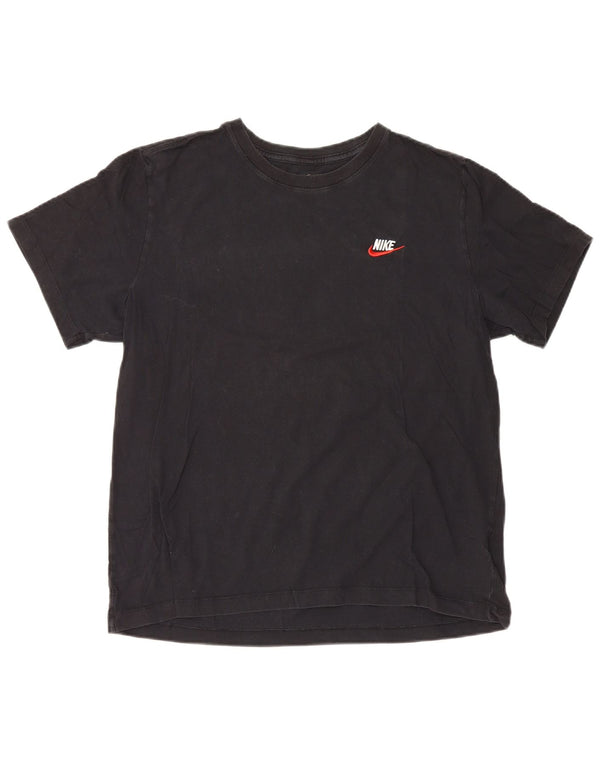 Nike Mens T-Shirt Top XL Black Cotton