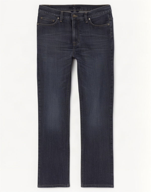 Gant Womens Dawn Regular Fit Straight Jeans W27 L27 Navy Blue