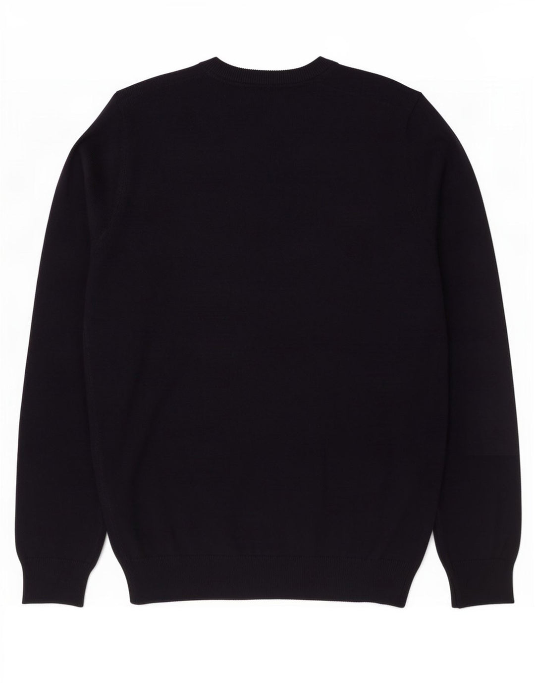 Marks & Spencer Mens Crew Neck Jumper Sweater Medium Navy Blue Cotton
