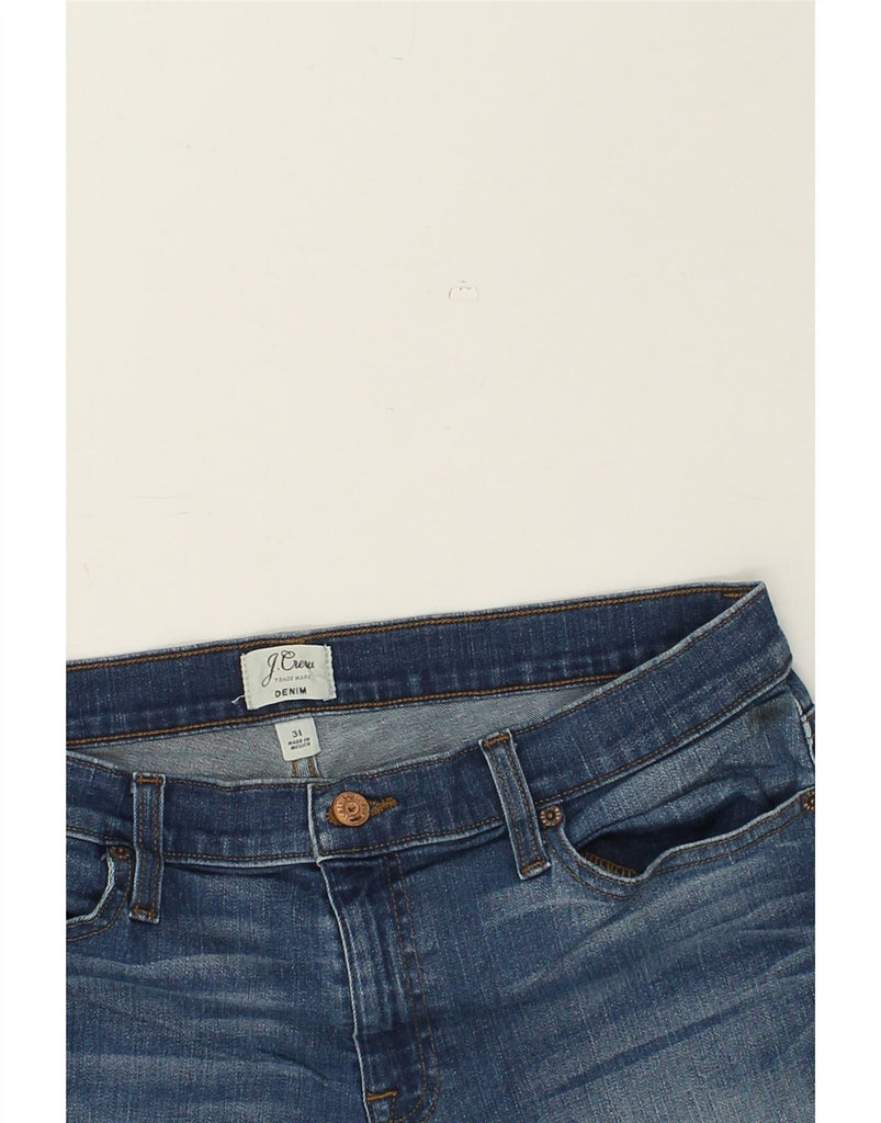 J. CREW Womens Denim Shorts W31 Medium  Navy Blue Cotton | Vintage J. Crew | Thrift | Second-Hand J. Crew | Used Clothing | Messina Hembry 