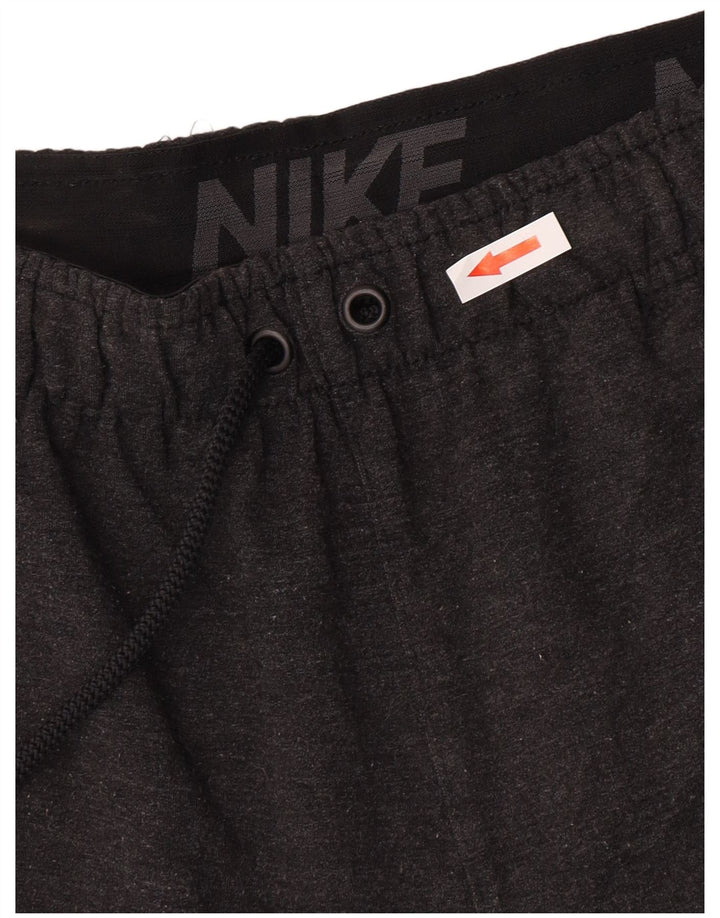 Nike Mens Dri Fit Sport Shorts Small  Grey Flecked Viscose