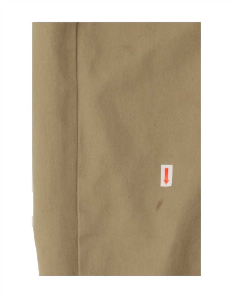DICKIES Mens Straight Chino Trousers W28 L28 Brown Polyester Vintage Dickies and Second-Hand Dickies from Messina Hembry 